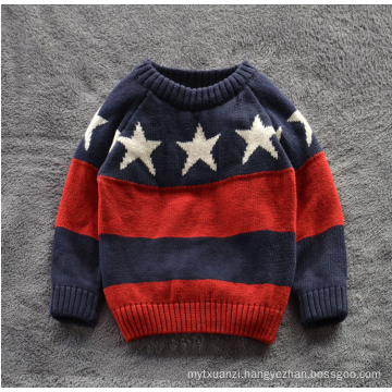 Europe and the American hot sale boys sweater/cotton sweater for kids